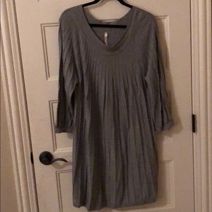 Plus size 2x gray sweater tunic